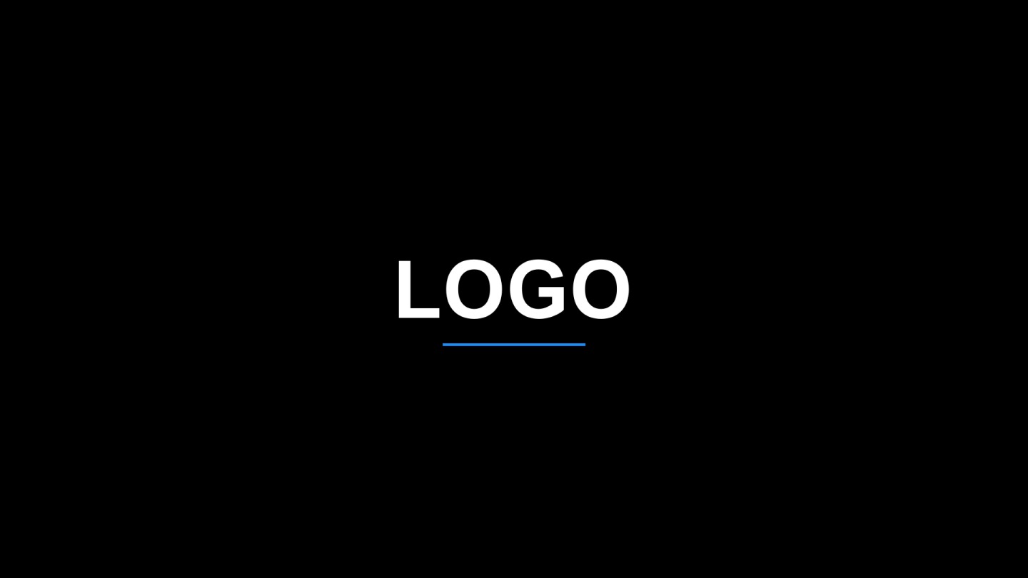 Animated logo reveal intro made online in a free After Effects alternative