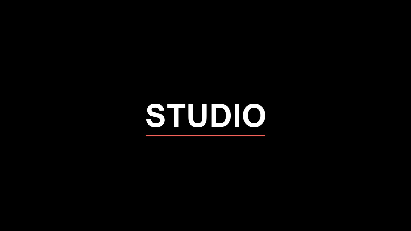 Logo rising from a baseline