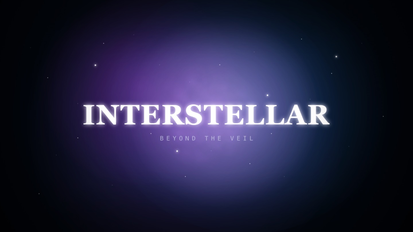 Cosmic nebula motion background